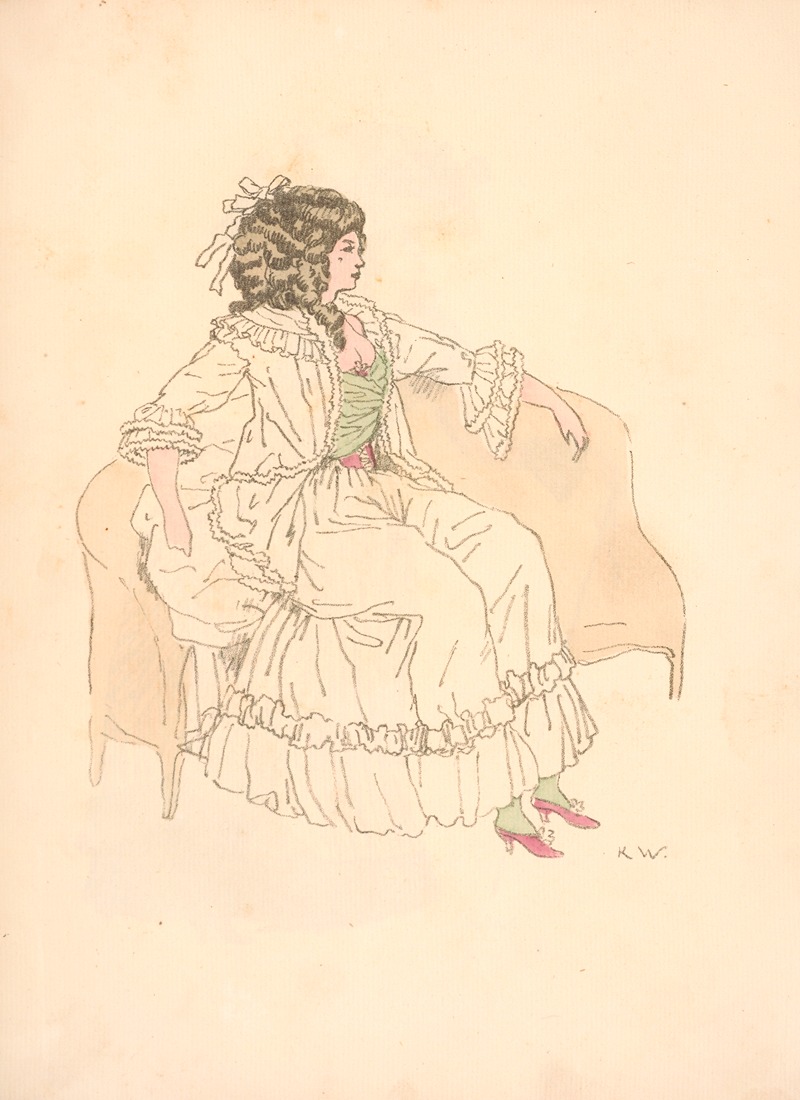 Karl Walser - Das Theater – Buhnenbilder und Kostume Pl.03