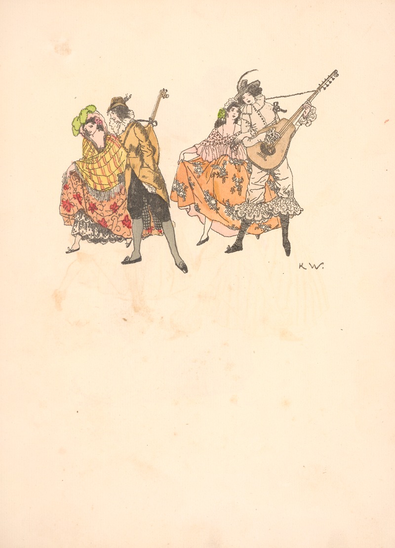 Karl Walser - Das Theater – Buhnenbilder und Kostume Pl.08