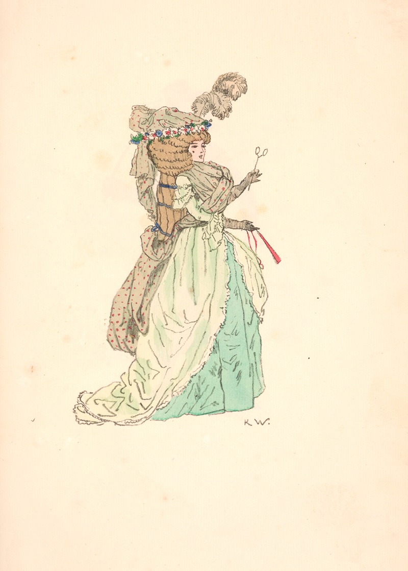 Karl Walser - Das Theater – Buhnenbilder und Kostume Pl.09
