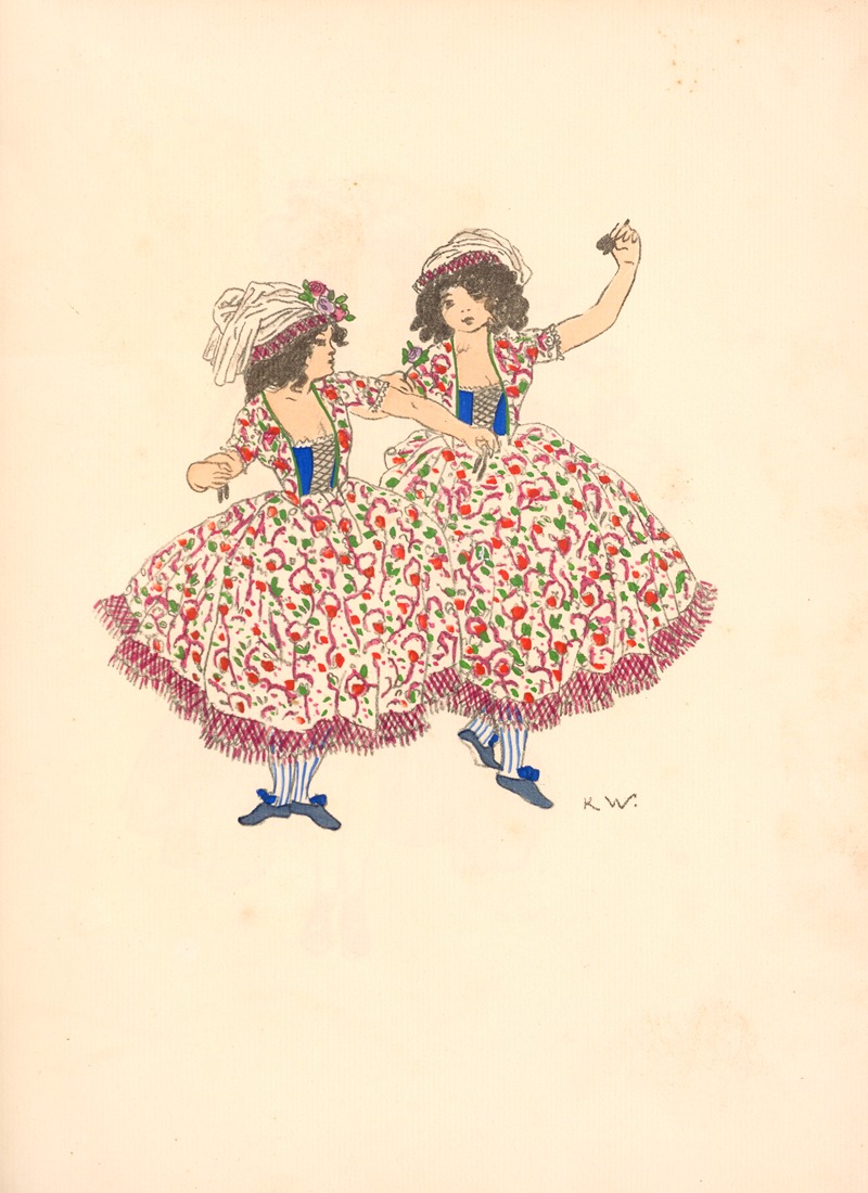 Karl Walser - Das Theater – Buhnenbilder und Kostume Pl.11