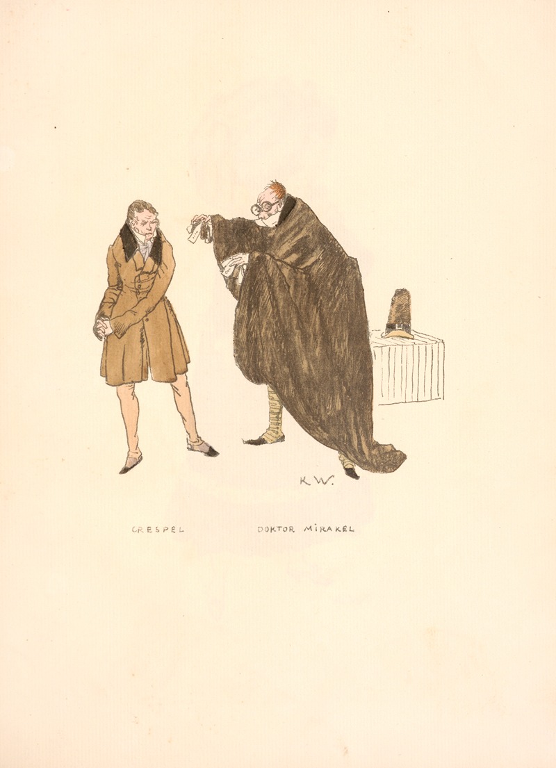 Karl Walser - Das Theater – Buhnenbilder und Kostume Pl.20