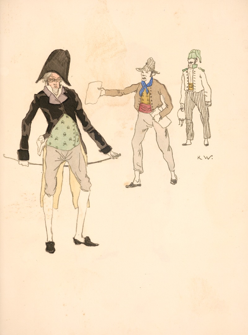 Karl Walser - Das Theater – Buhnenbilder und Kostume Pl.22