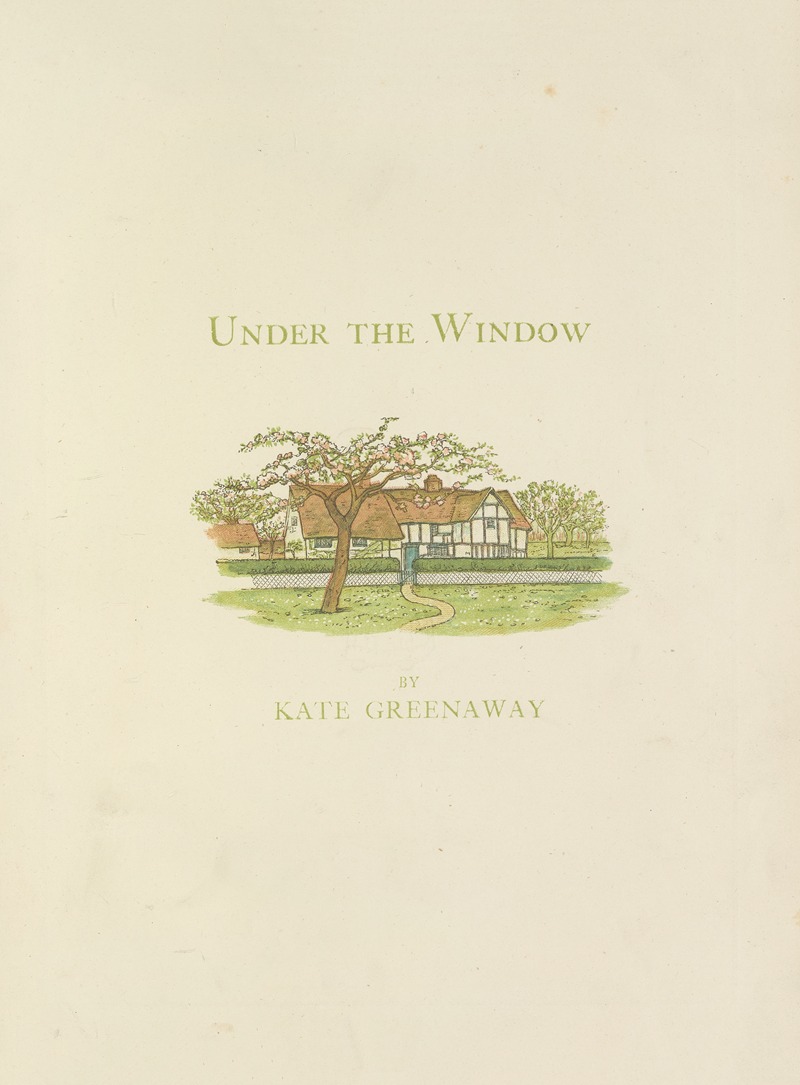Kate Greenaway - Under the window; pictures & rhymes for children Pl.02