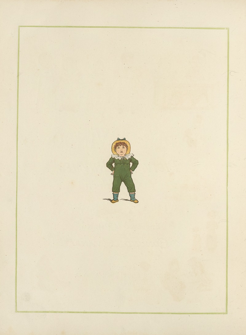 Kate Greenaway - Under the window; pictures & rhymes for children Pl.07