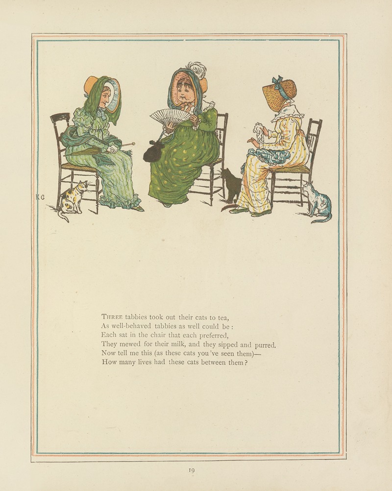 Kate Greenaway - Under the window; pictures & rhymes for children Pl.20