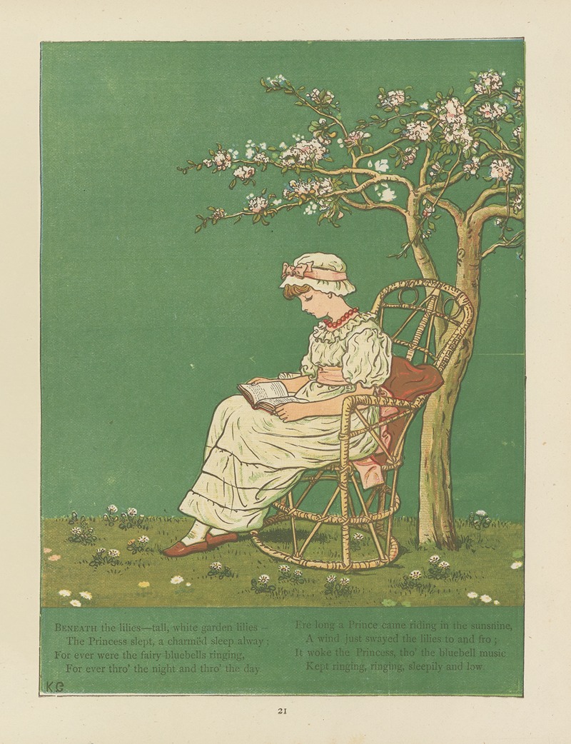 Kate Greenaway - Under the window; pictures & rhymes for children Pl.22