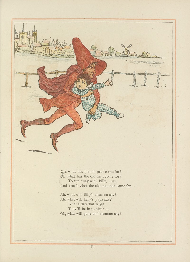 Kate Greenaway - Under the window; pictures & rhymes for children Pl.62
