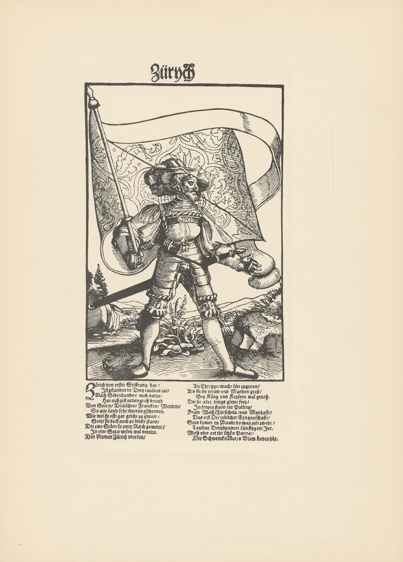 Conrad Schnitt - Die Standarten der schweizer Kantone Pl.10
