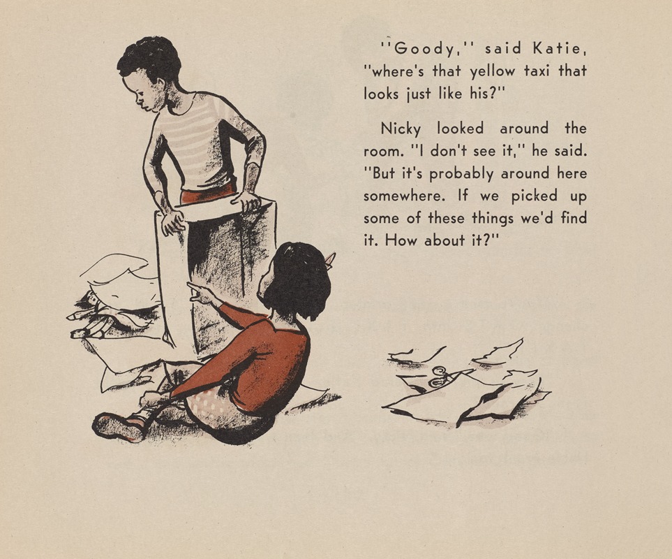 Kurt Werth - Higgledy-Piggledy Room Pl.11