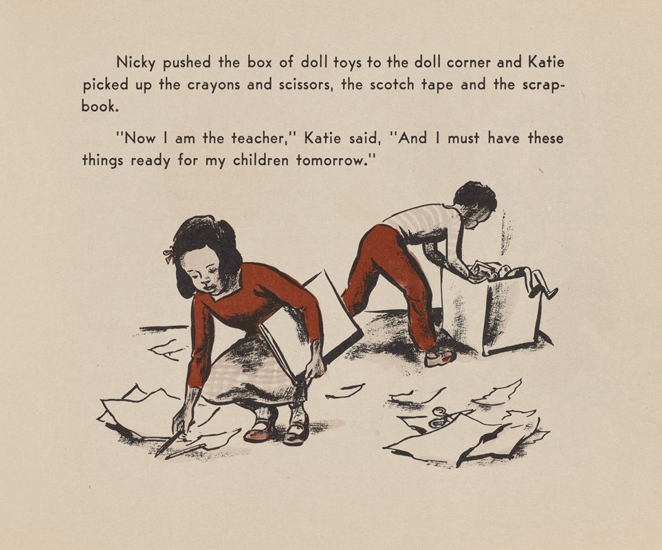 Kurt Werth - Higgledy-Piggledy Room Pl.16