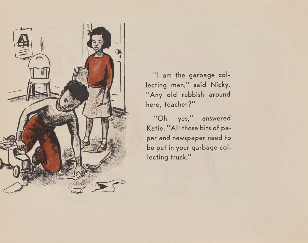 Kurt Werth - Higgledy-Piggledy Room Pl.17