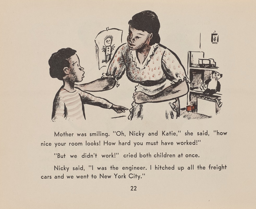 Kurt Werth - Higgledy-Piggledy Room Pl.21