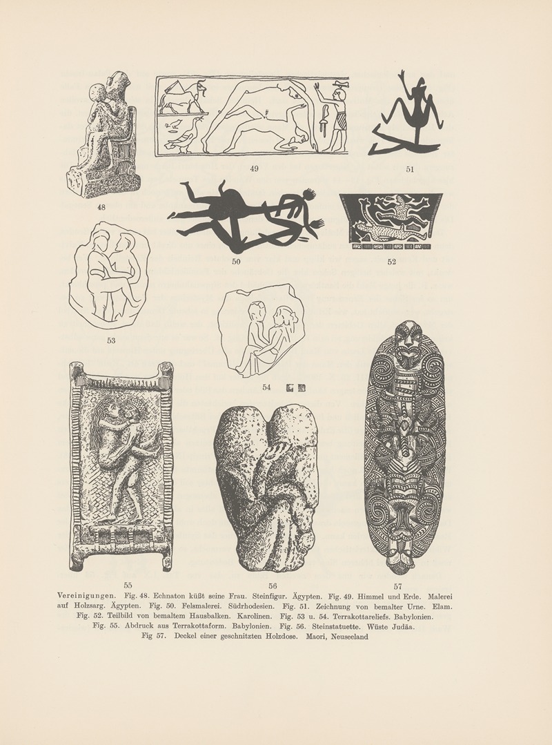 Leo Frobenius - Ekade Ektab die Felsbilder Fezzans Pl.04