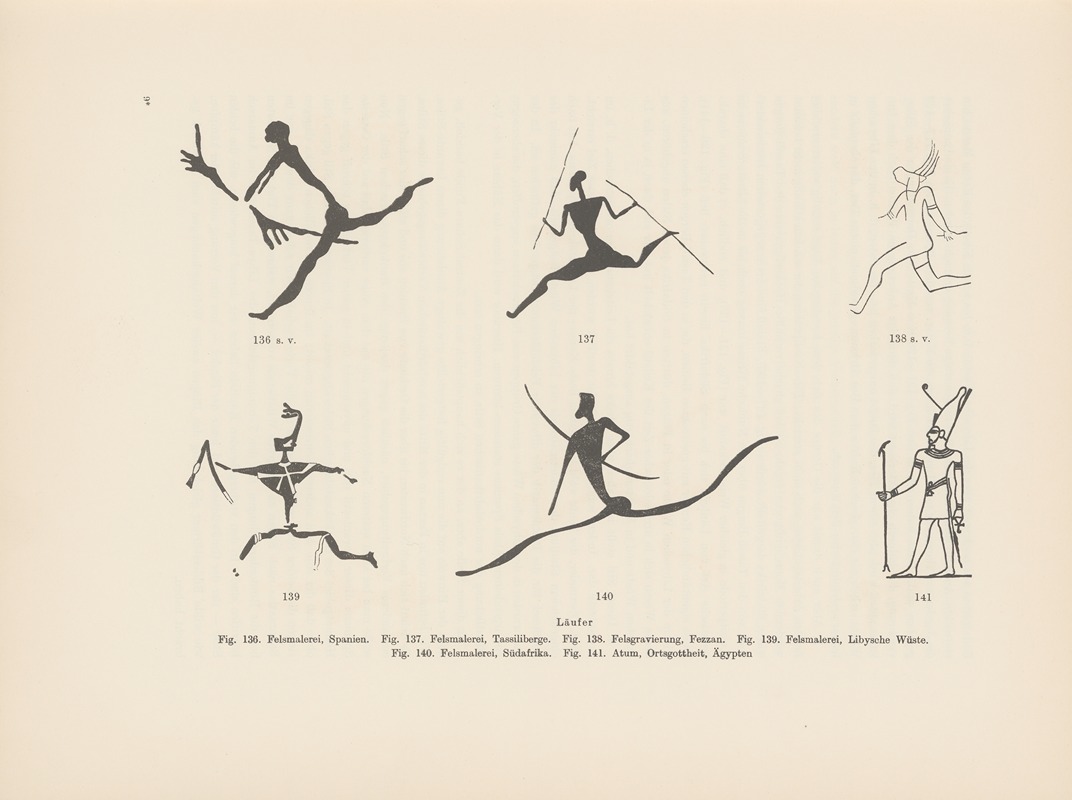 Leo Frobenius - Ekade Ektab die Felsbilder Fezzans Pl.11