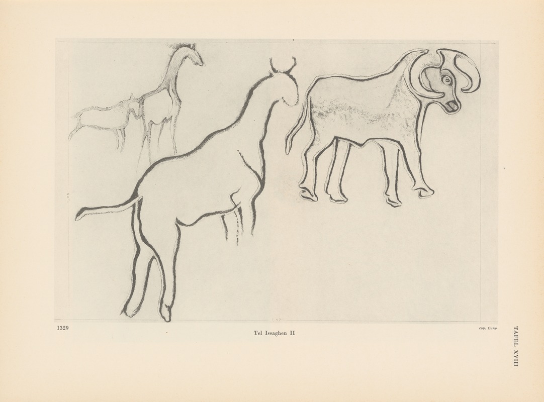Leo Frobenius - Ekade Ektab die Felsbilder Fezzans Pl.21