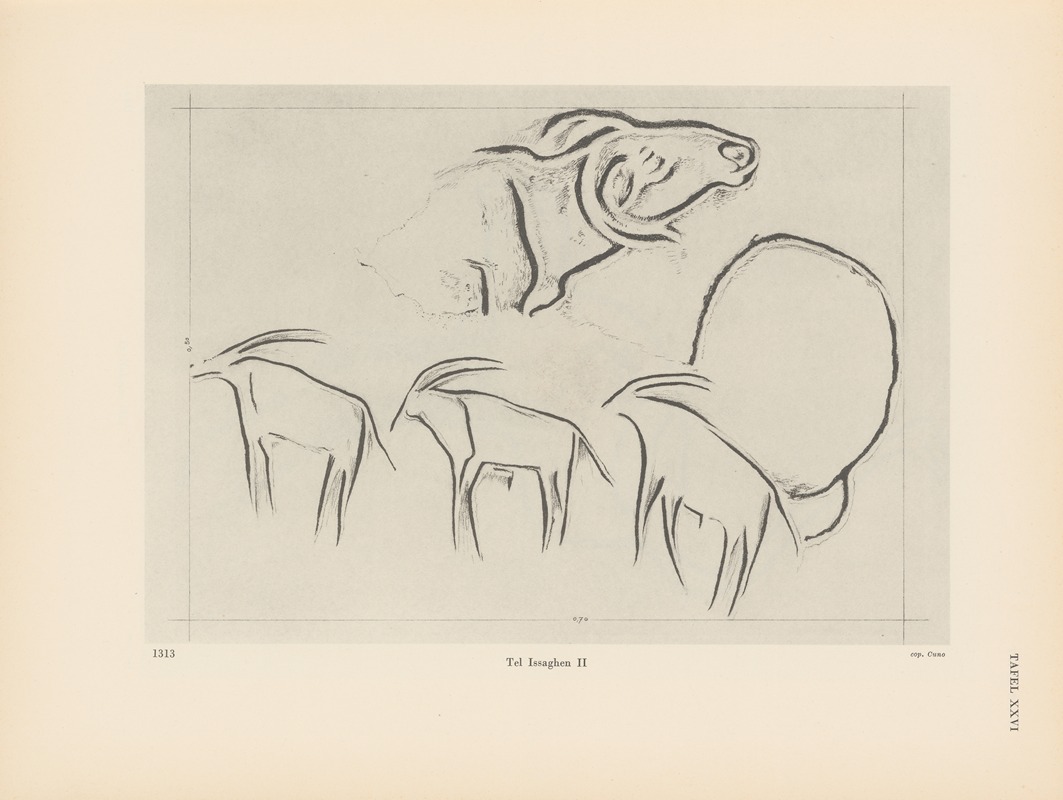 Leo Frobenius - Ekade Ektab die Felsbilder Fezzans Pl.28