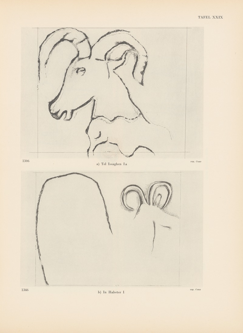 Leo Frobenius - Ekade Ektab die Felsbilder Fezzans Pl.31