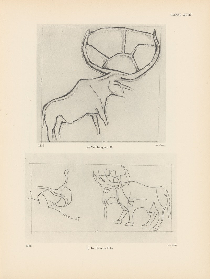 Leo Frobenius - Ekade Ektab die Felsbilder Fezzans Pl.41