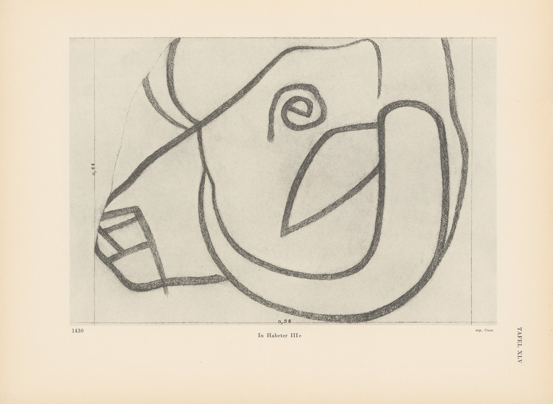 Leo Frobenius - Ekade Ektab die Felsbilder Fezzans Pl.43
