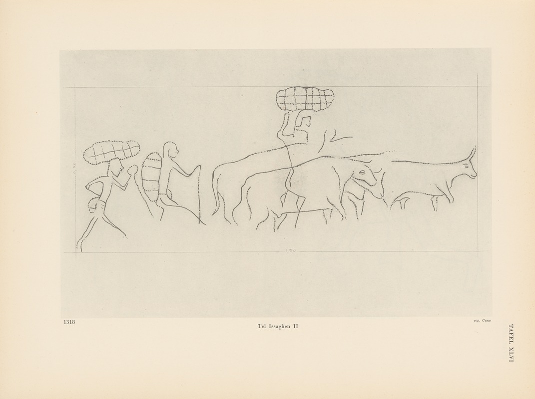Leo Frobenius - Ekade Ektab die Felsbilder Fezzans Pl.44