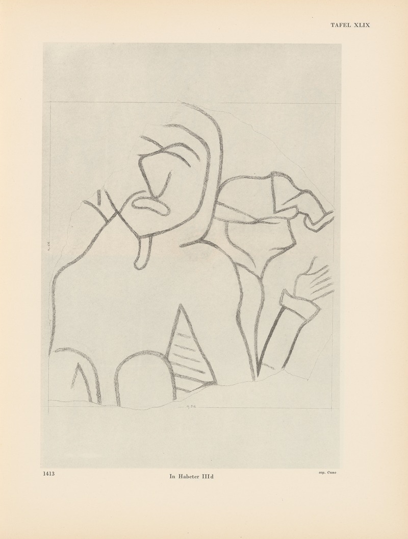 Leo Frobenius - Ekade Ektab die Felsbilder Fezzans Pl.46