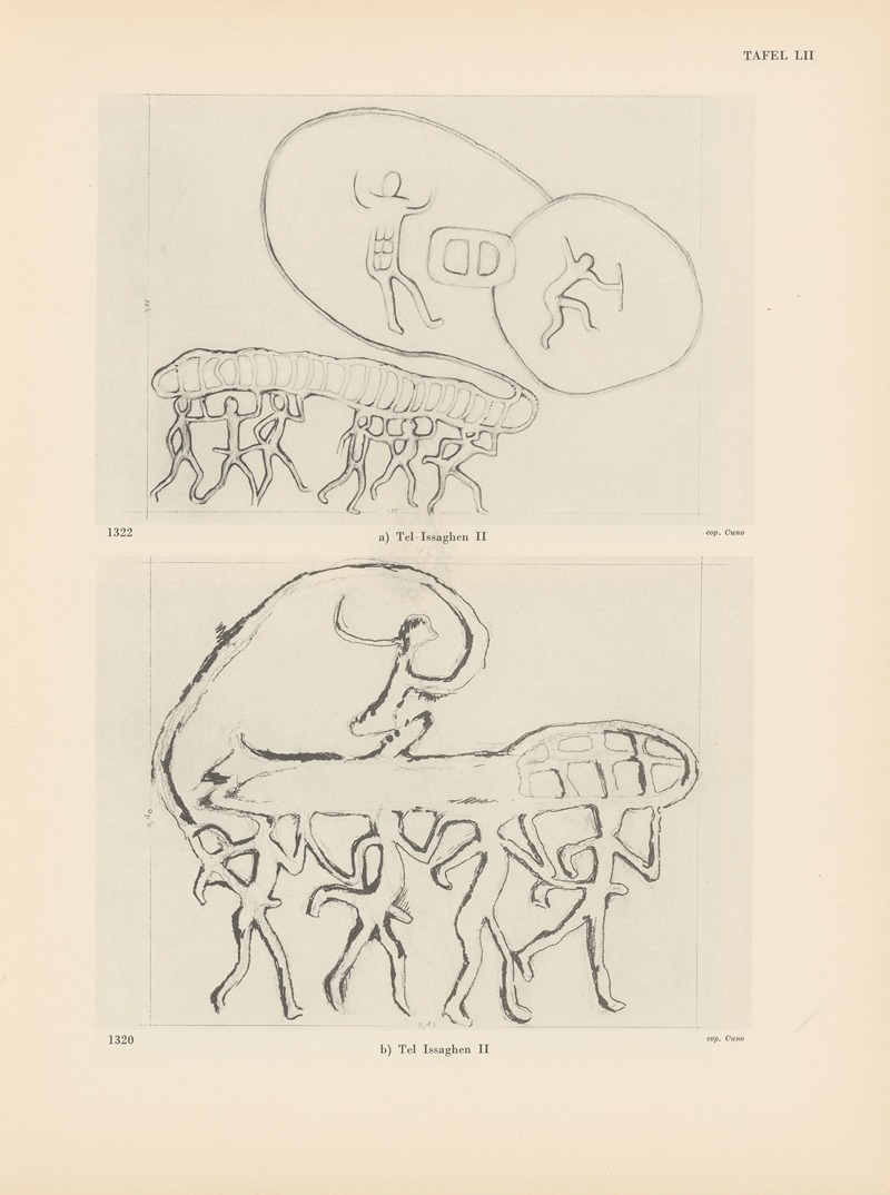 Leo Frobenius - Ekade Ektab die Felsbilder Fezzans Pl.49