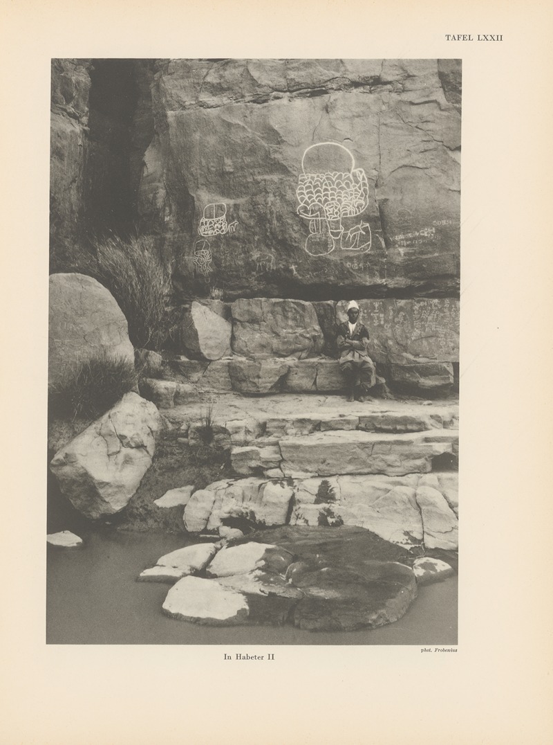 Leo Frobenius - Ekade Ektab die Felsbilder Fezzans Pl.66