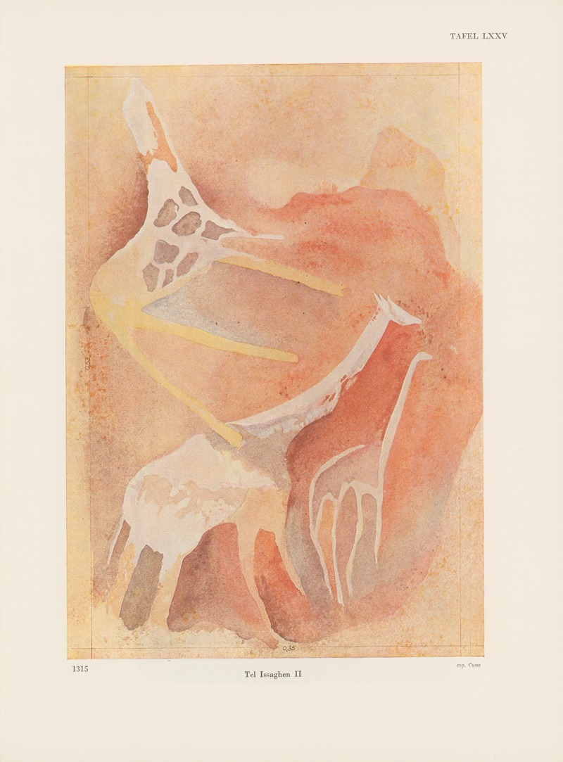 Leo Frobenius - Ekade Ektab die Felsbilder Fezzans Pl.69