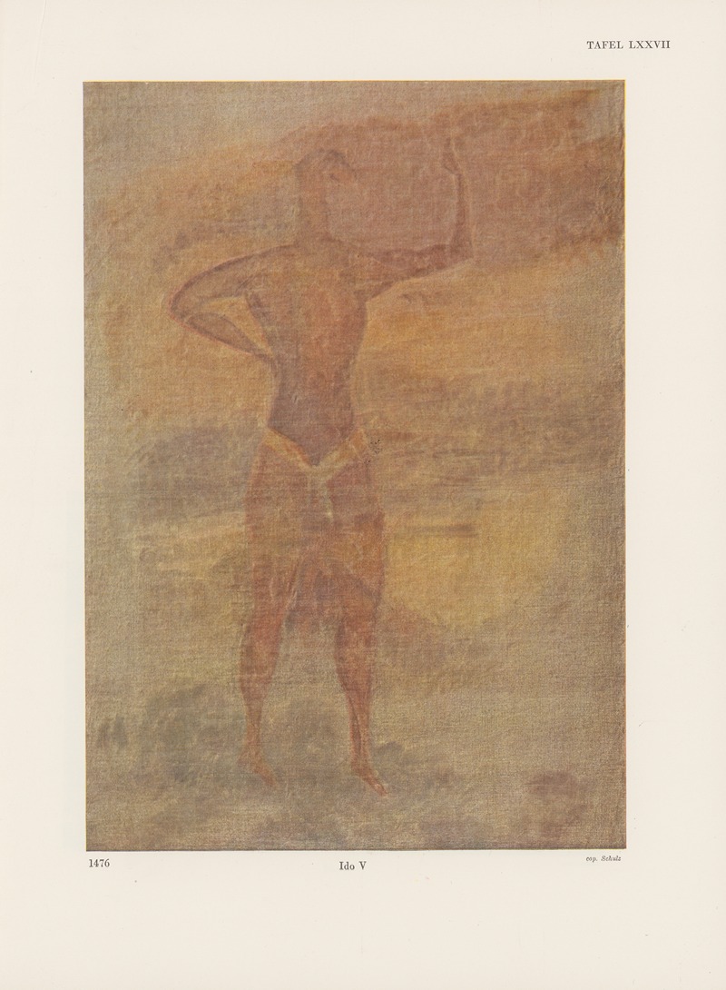 Leo Frobenius - Ekade Ektab die Felsbilder Fezzans Pl.70
