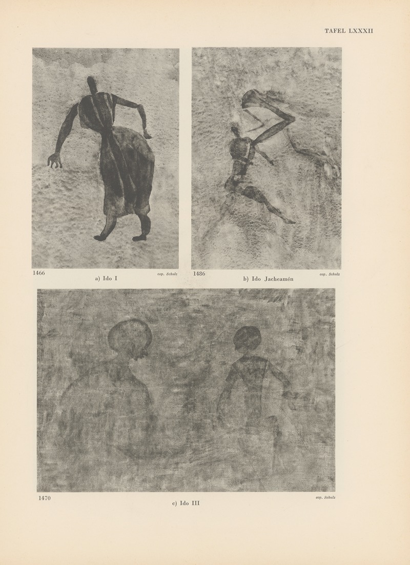 Leo Frobenius - Ekade Ektab die Felsbilder Fezzans Pl.74