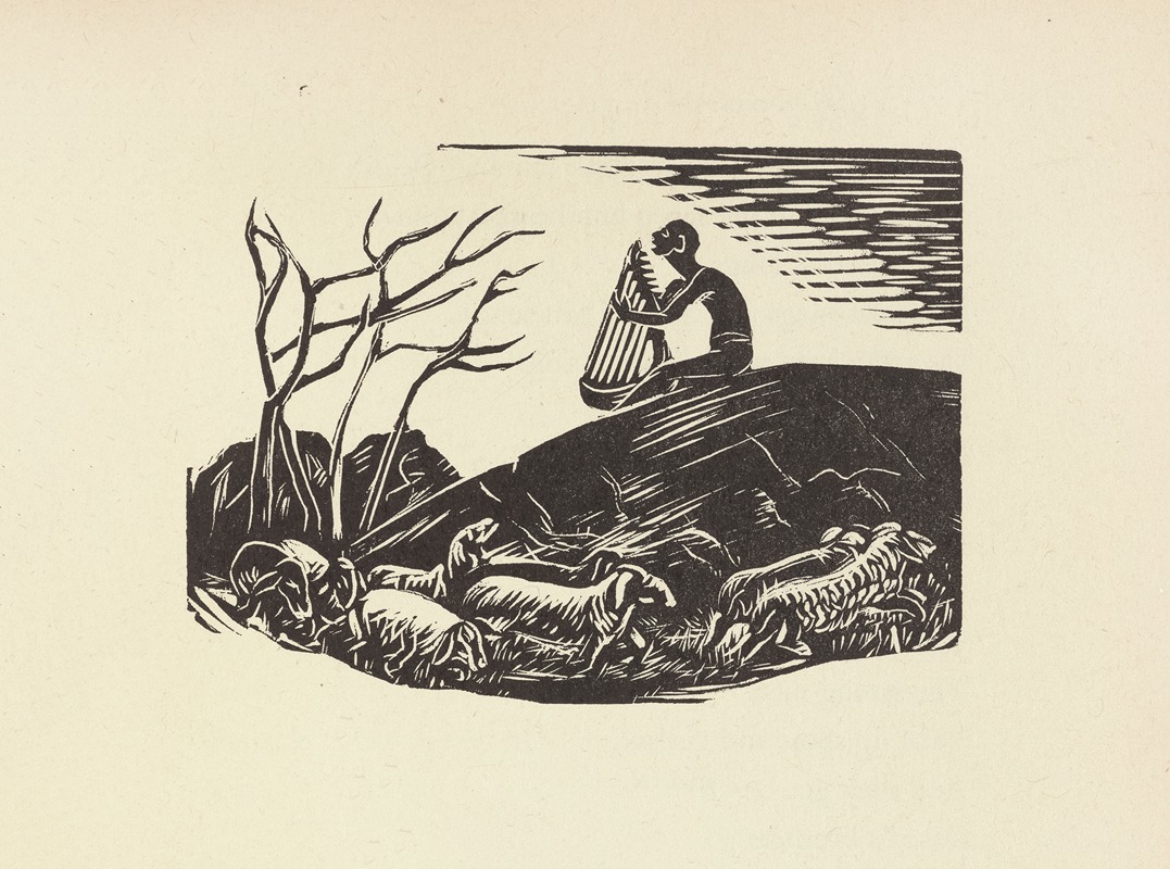 Letterio Calapai - David mind the sheep for him pa