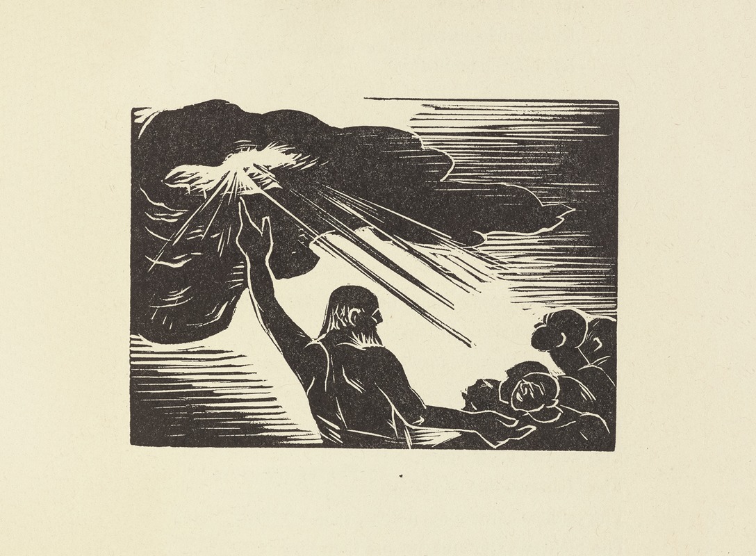 Letterio Calapai - God say to Moses, ‘I set my Mark up in the sky, you walk the way i show’