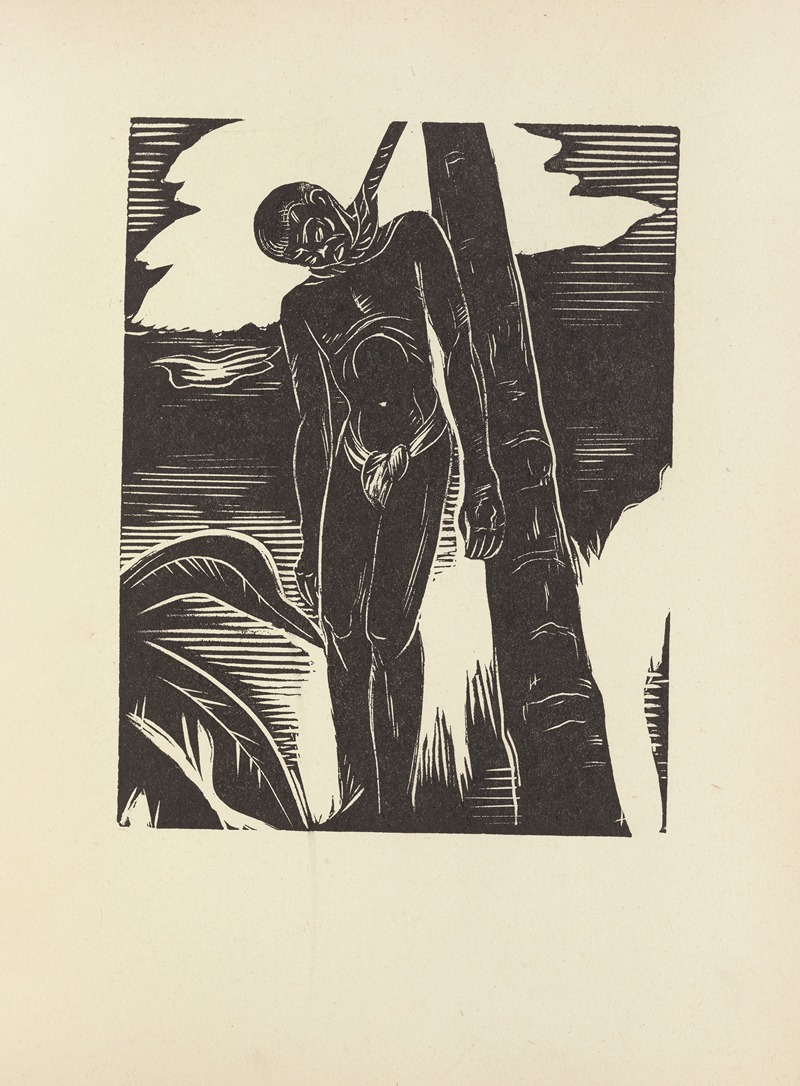 Letterio Calapai - The king have soldiers take Haman and hang him by the neck