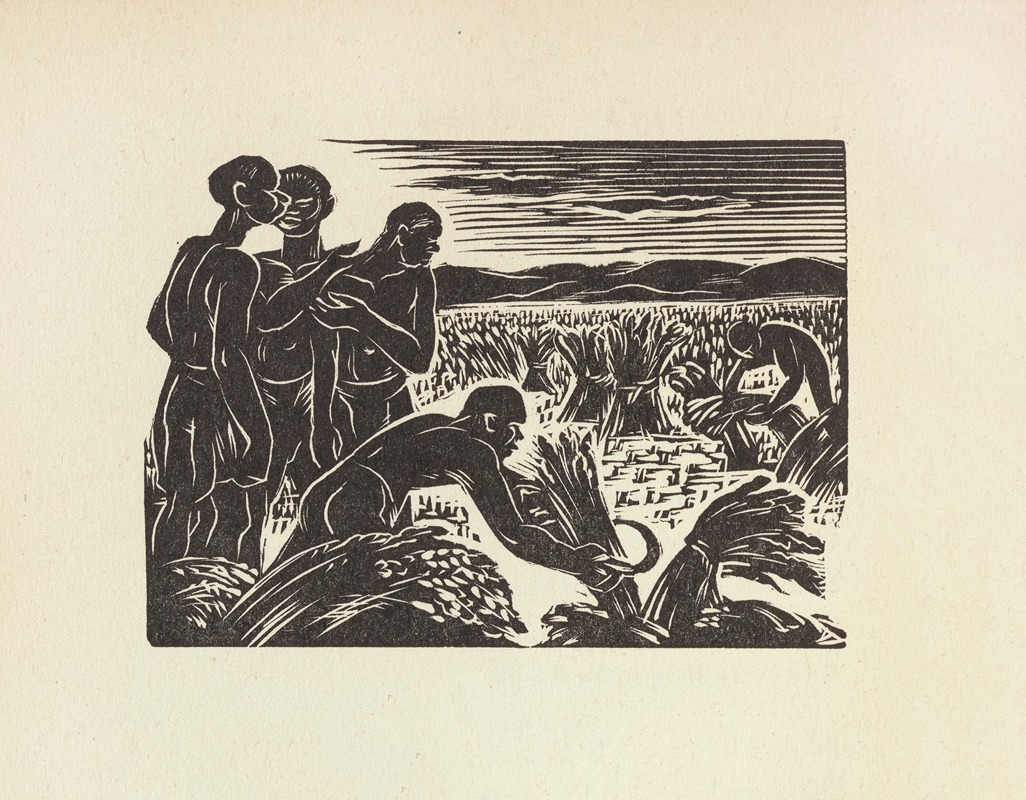 Letterio Calapai - Joseph work in the rice farm