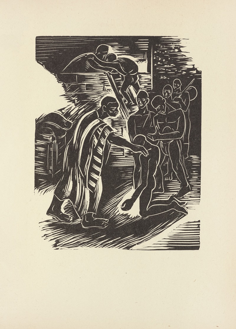 Letterio Calapai - The brothers look and wonder but Joseph call each one by name