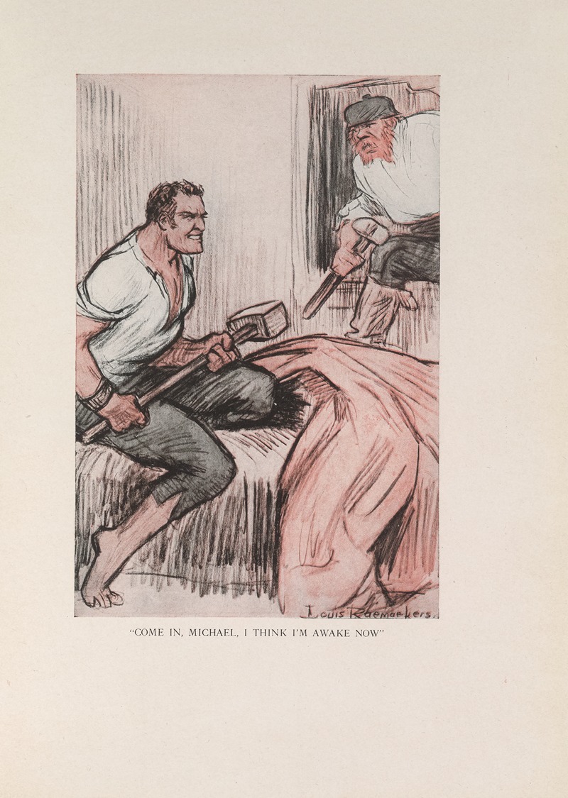 Louis Raemaekers - ‘Come in, Michael, i Have Had a Long Sleep’