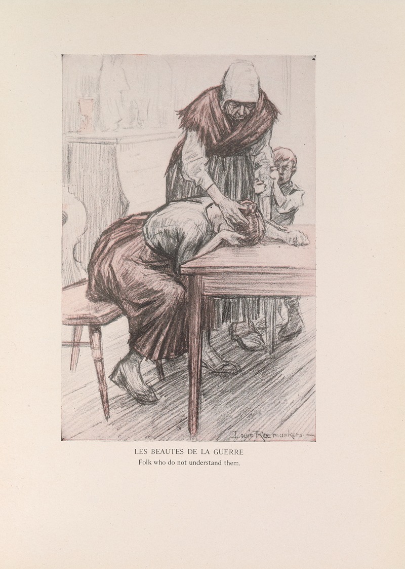 Louis Raemaekers - ‘Folk Who Do Not Understand Them’