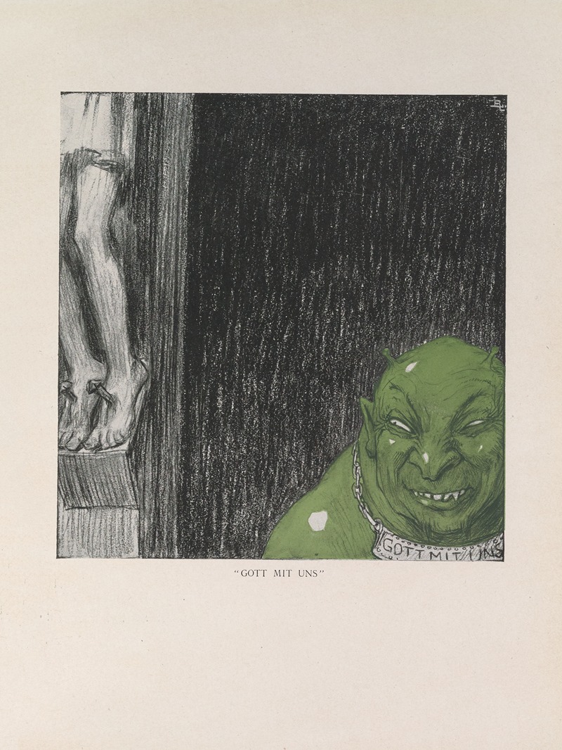 Louis Raemaekers - ‘Gott Mit Uns’