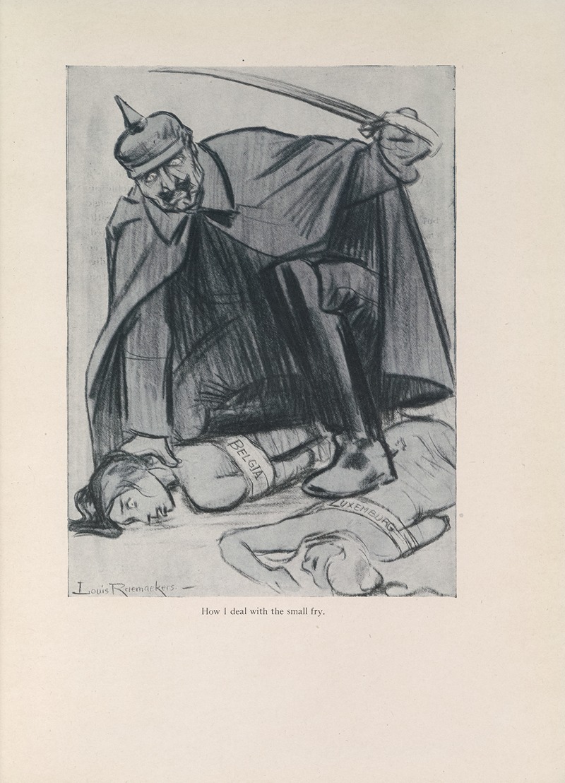 Louis Raemaekers - How I Deal With the Small Fry