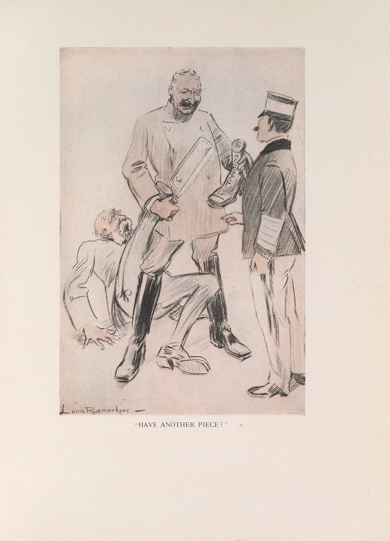 Louis Raemaekers - Hun Generosity