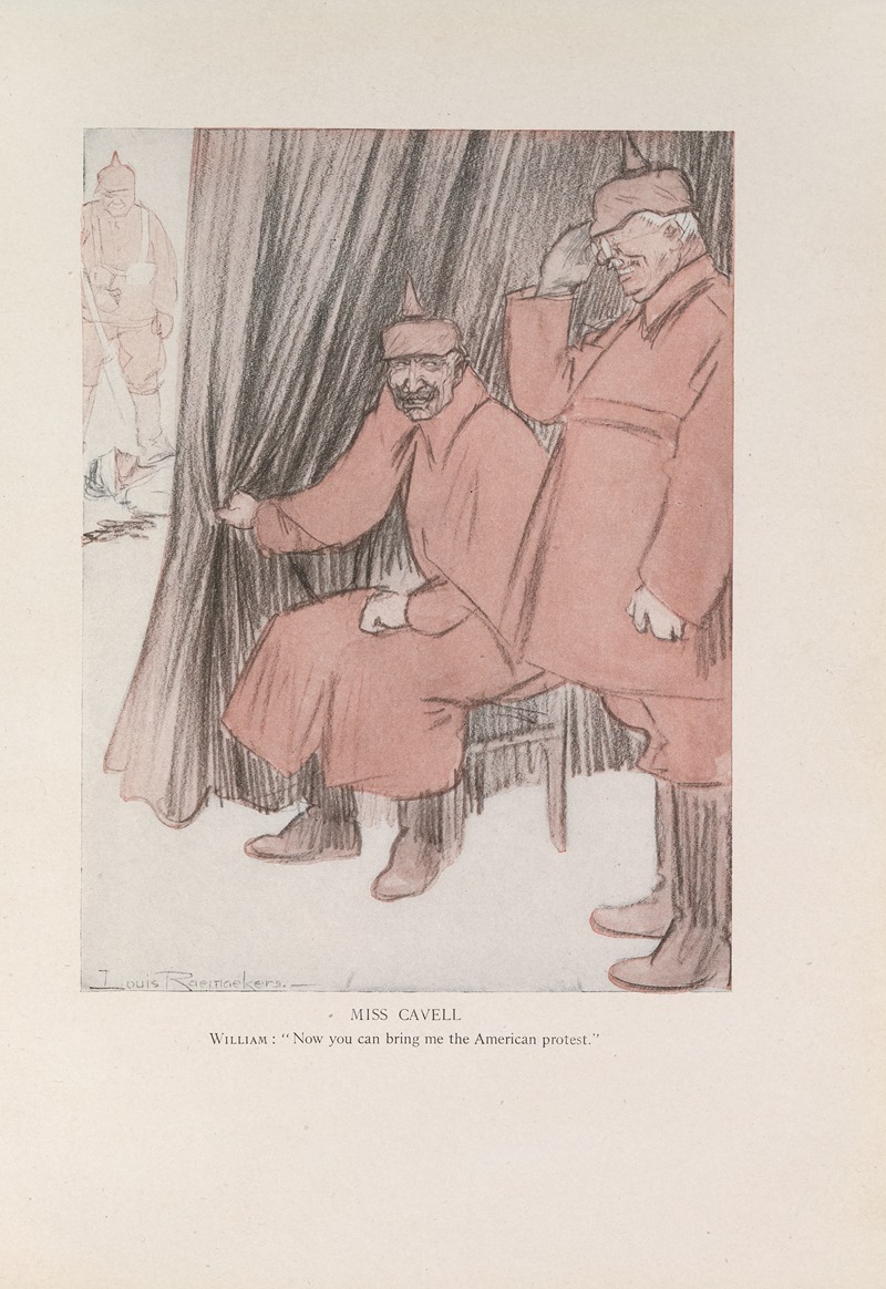 Louis Raemaekers - Miss Cavell