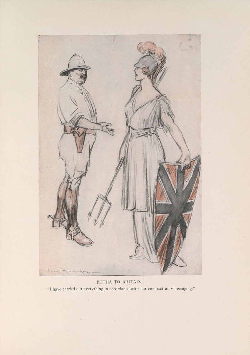 Louis Raemaekers - One of the Kaiser’s Many Mistakes