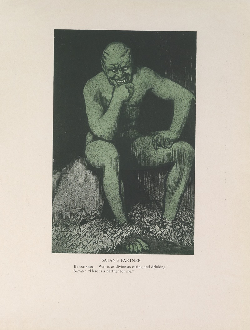 Louis Raemaekers - Satan’s Partner