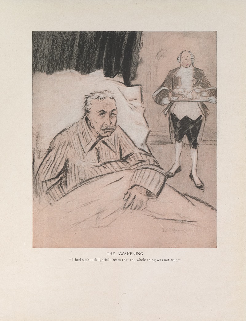 Louis Raemaekers - ‘The Burden of the Intolerable day’