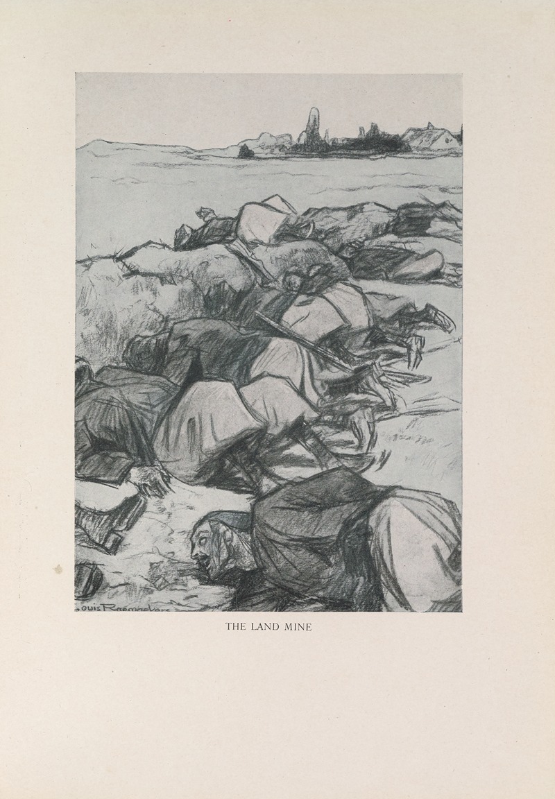 Louis Raemaekers - The Land Mine
