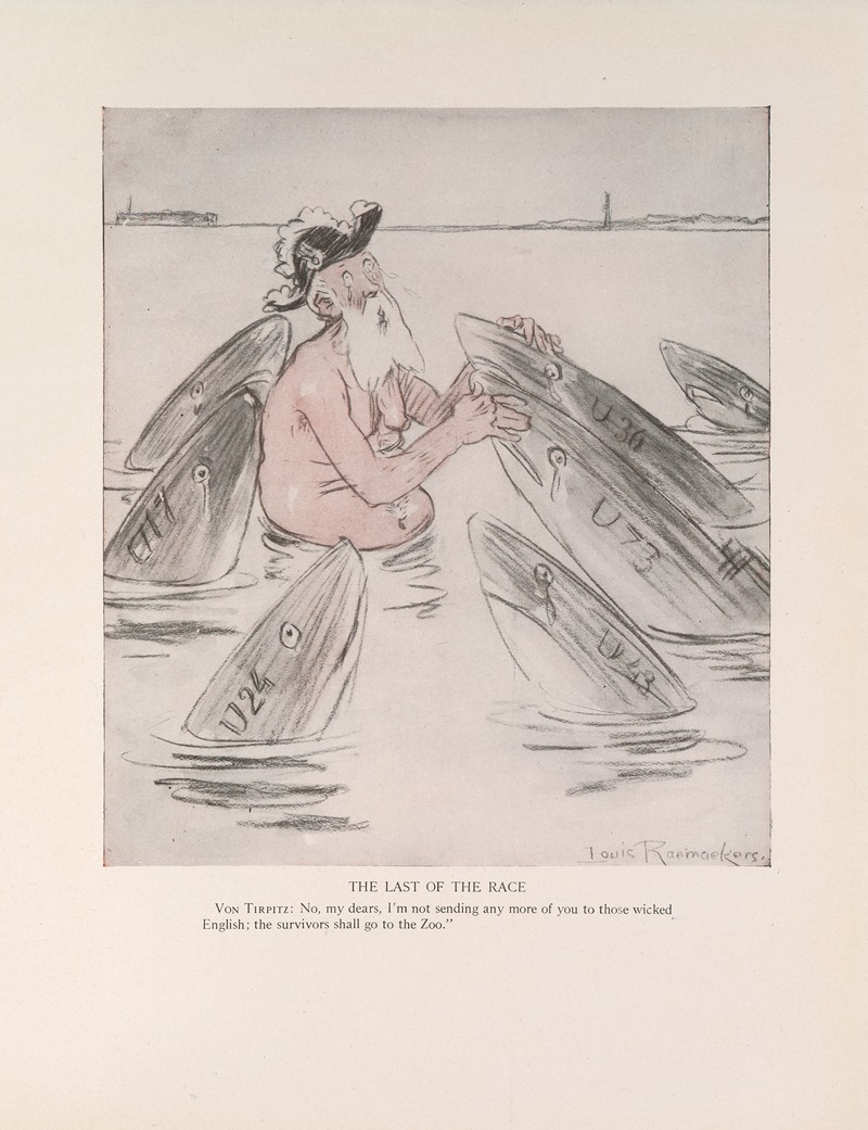 Louis Raemaekers - The Last of the Race