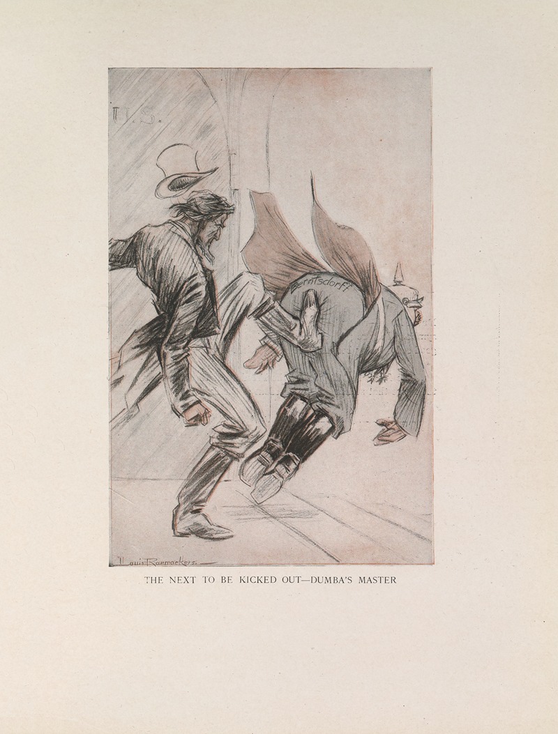 Louis Raemaekers - The Next to Be Kicked Out – Dumba’s Master