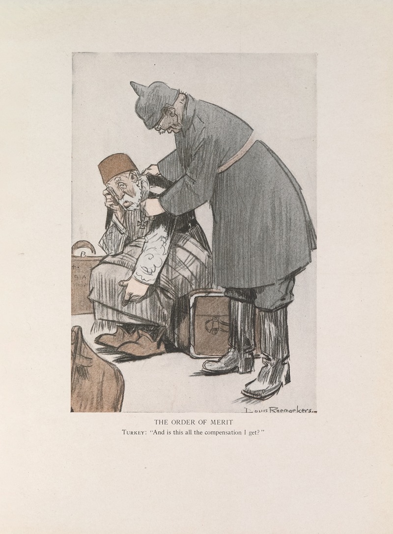 Louis Raemaekers - The Order of Merit