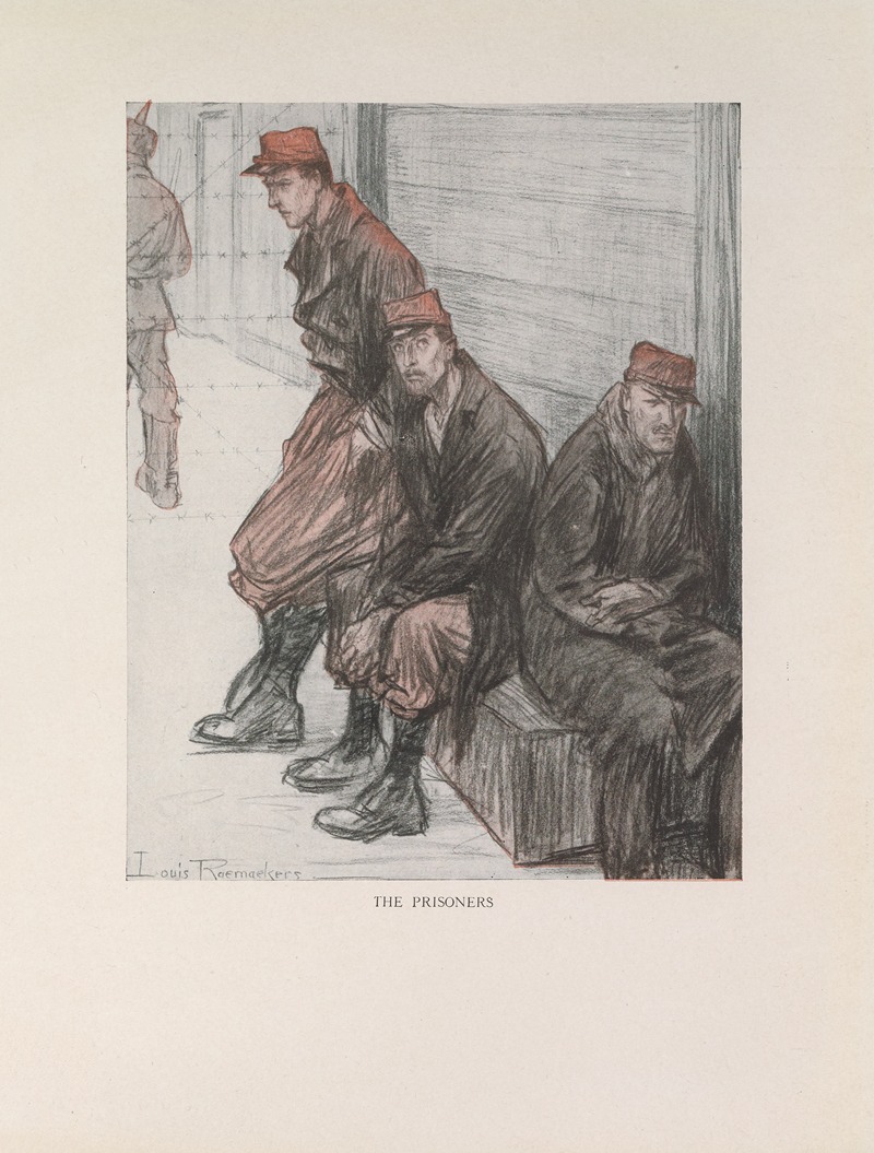Louis Raemaekers - The Prisoners