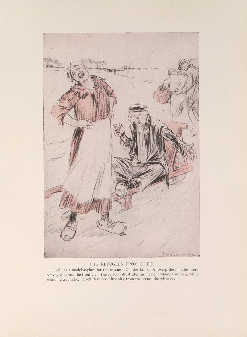 Louis Raemaekers - The Refugees